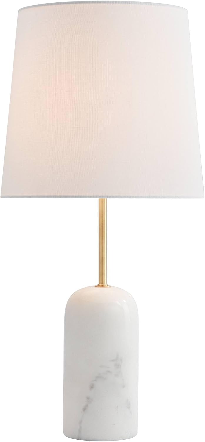 Brass Marble Modern Glam Table Lamp
