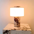 Calacatta Viola Marble Table Lamp