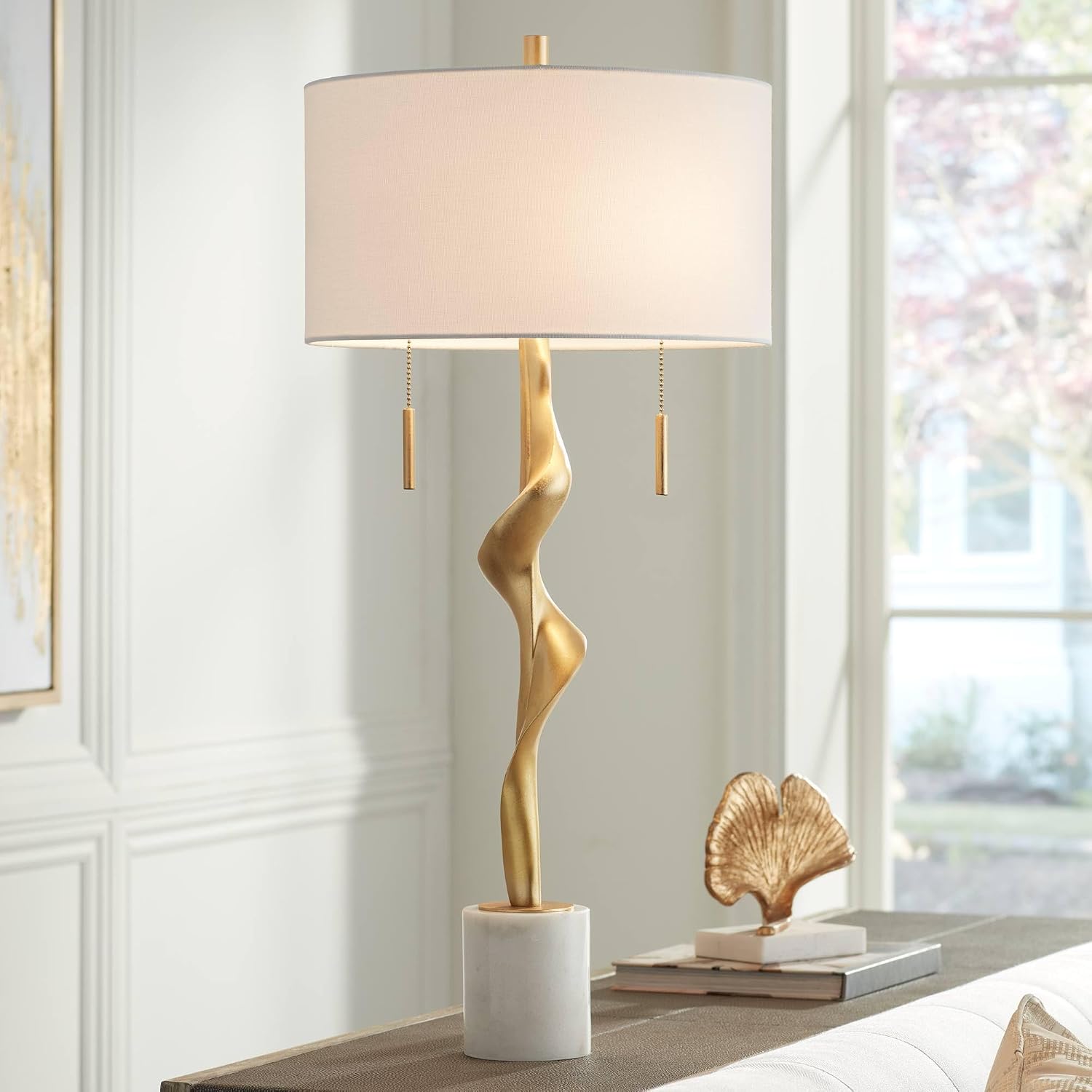 Marble Gold Modern Table Lamp