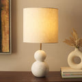 White Marble Callie Table Lamp